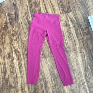 Lululemon Instill Legging 7/8 size 6 pink
